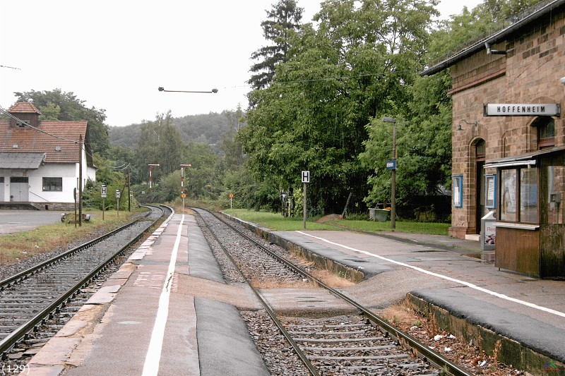 Bahn 129.jpg - Blick in Richtung Heidelberg vor der Elektrifizierung der Strecke.